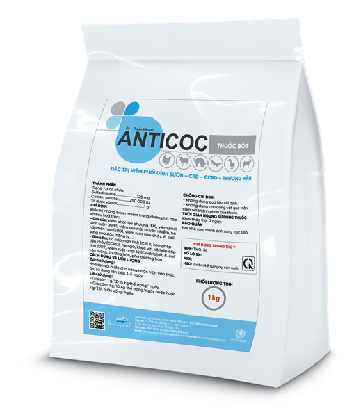 ANTICOC dạng bột